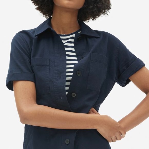 Everlane Navy Jumpsuit - Picture 13 of 16